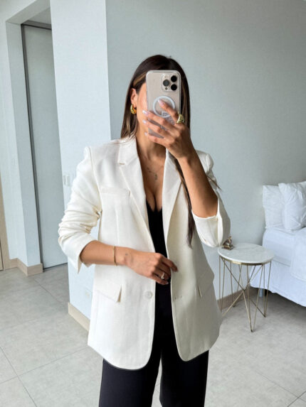 Cream Code Blazer