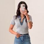 Denim Muse Top