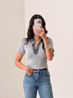 Denim Muse Top