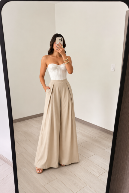 It Girl Corset + The Essential Pants